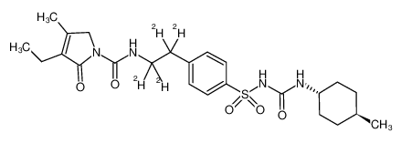 1131981-29-7 structure, C24H30D4N4O5S