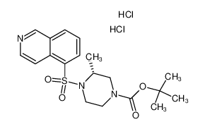 5-[(2R)-2-methylpiperazin-1-yl]sulfonylisoquinoline,dihydrochloride 936233-10-2