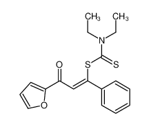 Cas号 43 2 E 3 呋喃 2 基 3 氧代 1 苯基丙 1 烯基 二乙基氨基二硫代甲酸酯 摩贝百科