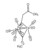 110698-09-4 structure, C16H10Fe3O11