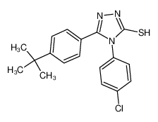 124998-68-1 structure, C18H18ClN3S