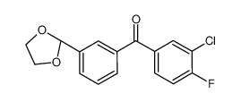 898759-22-3 structure, C16H12ClFO3