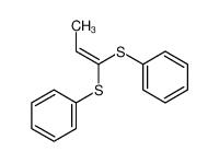 71341-78-1 1-phenylsulfanylprop-1-enylsulfanylbenzene