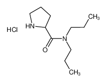 N,N-Dipropyl-2-pyrrolidinecarboxamide hydrochloride 1236263-40-3