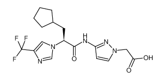 1215197-46-8 structure, C17H20F3N5O3