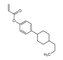 [4-(4-propylcyclohexyl)phenyl] prop-2-enoate 168274-89-3