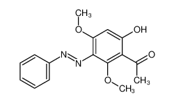 81325-94-2 spectrum, 2'-hydroxy-4',6'-dimethoxy-5'-phenylazoacetophenone