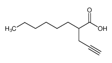 2-己基-4-戊炔酸