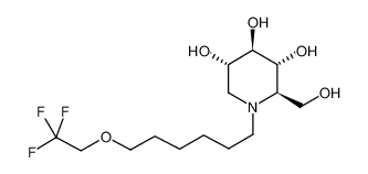 383417-50-3 structure, C14H26F3NO5