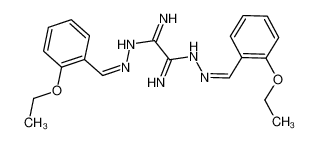 1-N',2-N'-bis[(Z)-(2-ethoxyphenyl)methylideneamino]ethanediimidamide