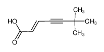 6,6-dimethylhept-2-en-4-ynoic acid 54599-50-7