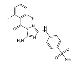 443797-96-4 structure, C15H12F2N6O3S