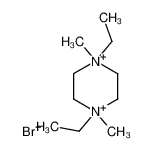 115984-67-3 structure, C10H24BrN2+