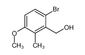 (6-Bromo-3-methoxy-2-methylphenyl)methanol 110451-91-7