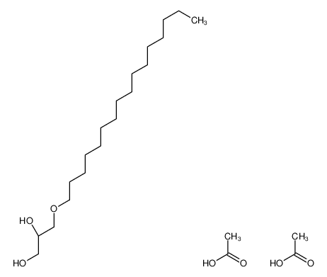 10152-42-8 acetic acid,(2R)-3-hexadecoxypropane-1,2-diol