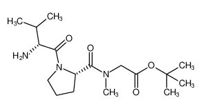 5616-83-1 spectrum, Glycine, N-methyl-N-(1-D-valyl-L-prolyl)-, 1,1-dimethylethyl ester