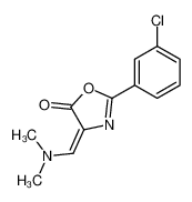 2-(3-chlorophenyl)-4-(dimethylaminomethylidene)-1,3-oxazol-5-one 373618-95-2