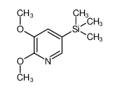 (5,6-dimethoxypyridin-3-yl)-trimethylsilane 1131335-75-5