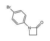 1-(4-bromophenyl)azetidin-2-one 7661-25-8