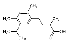 6995-32-0 spectrum, α-Methyl-γ-(2,4-dimethyl-5-isopropyl-phenyl)-buttersaeure