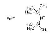 14760-22-6 structure, C6H18FeNSi2+