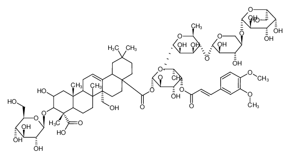 34366-31-9 structure, C70H104O32