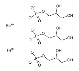 1,5-dihydroxypentan-3-yl phosphate,2,3-dihydroxypropyl phosphate,iron(2+) 1301-70-8