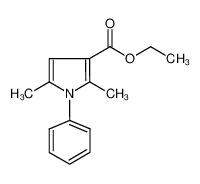 ethyl 2,5-dimethyl-1-phenylpyrrole-3-carboxylate 76546-68-4