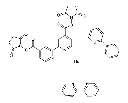 (OC-6-22)-二(2,2'-联吡啶-N,N')[1,1'-[[2,2'-联吡啶]-4,4'-二基二(羰基氧基)]二[2,5-吡咯烷二酮]]-钌二[六氟磷酸盐]