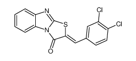 (2E)-2-[(3,4-dichlorophenyl)methylidene]-[1,3]thiazolo[3,2-a]benzimidazol-1-one