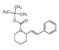 220926-89-6 (S)-2-[(E)-styryl]piperidine-1-carboxylic acid tert-butyl ester