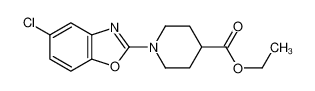 1-(5-氯苯并d噁唑-2-基)哌啶-4-羧酸乙酯