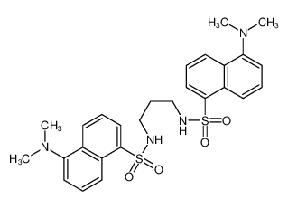 N,N'-1,3-丙烷二基二[5-(二甲基氨基)-1-萘磺酰胺]