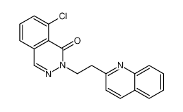 8-chloro-2-(2-quinolin-2-ylethyl)phthalazin-1-one 1433204-04-6