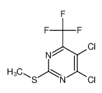 85730-39-8 4,5-dichloro-2-methylsulfanyl-6-(trifluoromethyl)pyrimidine