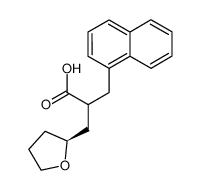 1392400-74-6 spectrum, 2-[(naphthalen-1-yl)methyl]-3-[(S)-tetrahydrofuran-2-yl]propanoic acid