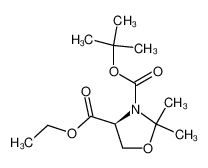 (S)-2,2-Dimethyl-oxazolidine-3,4-dicarboxylic acid 3-tert-butyl ester 4-ethyl ester 883907-83-3