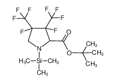 82912-37-6 structure, C14H21F8NO2Si