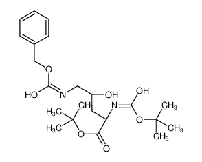 tert-butyl (2S,4R)-4-hydroxy-2-[(2-methylpropan-2-yl)oxycarbonylamino]-5-(phenylmethoxycarbonylamino)pentanoate 371972-14-4