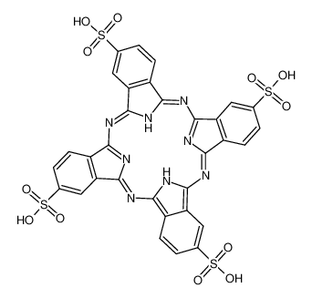 Phthalocyanine tetrasulfonic acid 33308-41-7