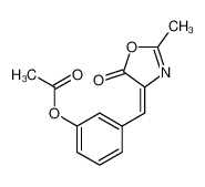 41888-66-8 spectrum, [3-[(2-methyl-5-oxo-1,3-oxazol-4-ylidene)methyl]phenyl] acetate