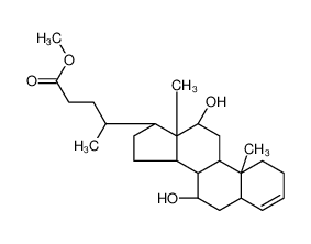 (5beta,7alpha,12alpha)-7,12-二羟基胆-3-烯-24-酸甲酯