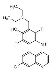 155020-40-9 structure, C20H20ClF2N3O