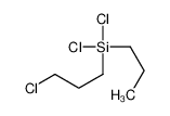 54979-21-4 structure, C6H13Cl3Si