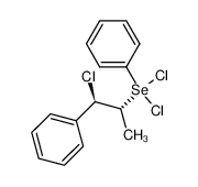 109391-77-7 dichloro((1R,2R)-1-chloro-1-phenylpropan-2-yl)(phenyl)-l<sup>4</sup>-selane