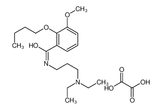 N-(3-二乙基氨基丙基)-2-丁氧基-3-甲氧基苯甲酰胺草酸盐