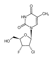 585540-19-8 spectrum, 1-(2-chloro-2,3-dideoxy-3-fluoro-β-D-ribofuranosyl)thymine