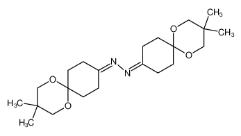 96133-87-8 spectrum, N,N'-Bis(3,3-dimethyl-1,5-dioxaspiro<5.5>undecan-9-yliden)hydrazin