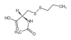 136865-95-7 structure, C8H15NO3S2