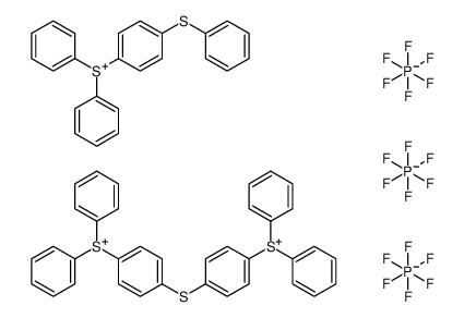 diphenyl-(4-phenylsulfanylphenyl)sulfanium,[4-(4-diphenylsulfoniophenyl)sulfanylphenyl]-diphenylsulfanium,trihexafluorophosphate